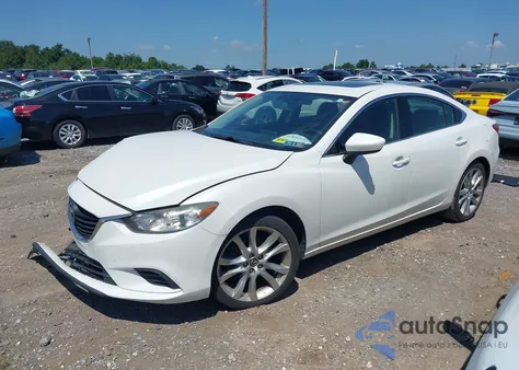 2016 Mazda Mazda6 I Touring из США, поврежденный, VIN JM1GJ1V57G1457026